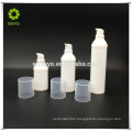 15ml 30ml 50ml pp airless bottle cosmetic airless pump bottle white